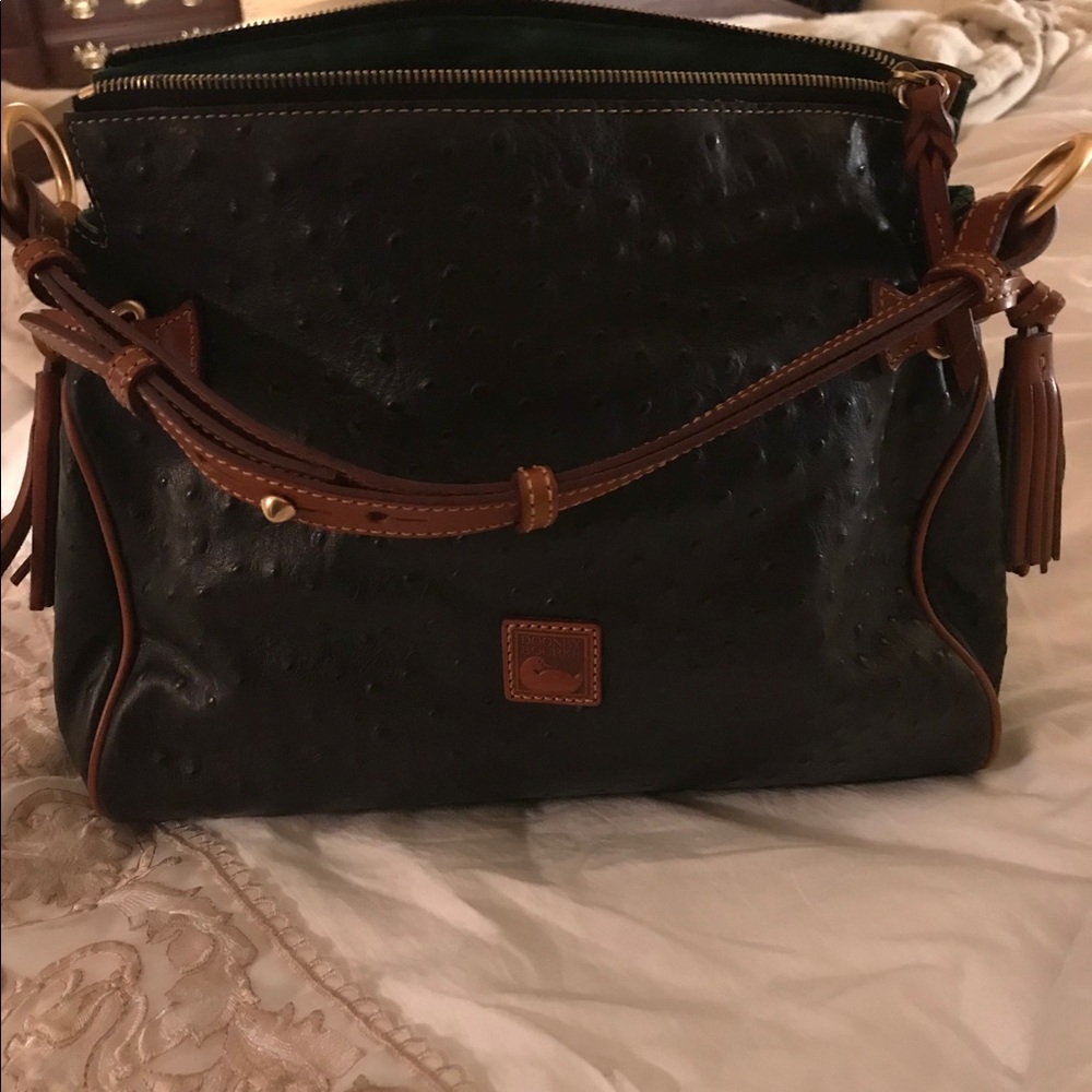 Ostrich Dooney and Burke handbag
